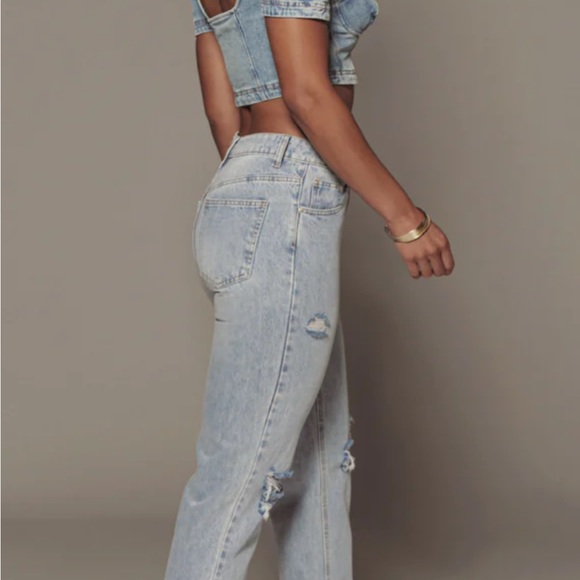 JULXLABEL - Cali Dreaming denim pants Sz. S - Picture 2 of 5